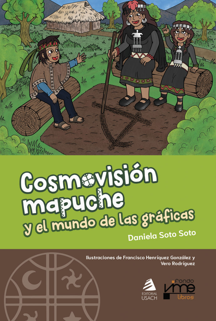 Portada del libro Cosmovisión mapuche y el mundo de las gráficas